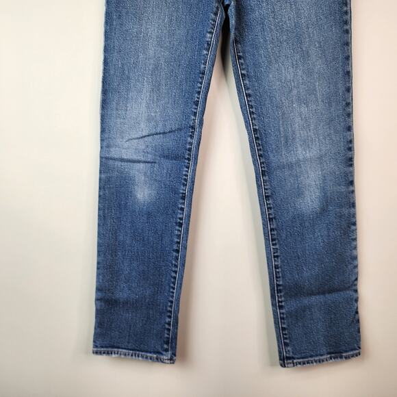Madewell Perfect Vintage Jean in Mobridge Wash High Rise Tapered Stretch Size 26 - Picture 4 of 10